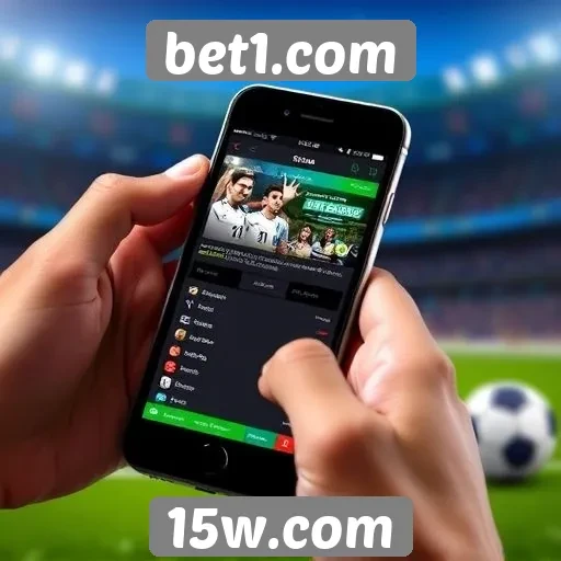A experiência de jogo no bet1.com em dispositivos móveis