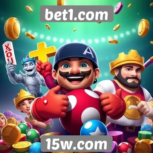Variedade de jogos ofertados em bet1.com